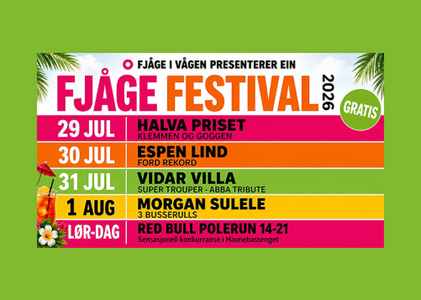 Fjågefestival er i gang 